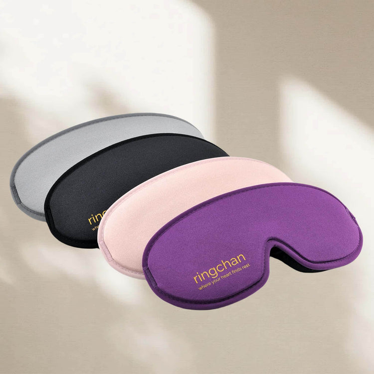 Blackout Sleep Mask 100% Blocking Out Light 3D Contoured No Eye Pressure Soft Comfortable Breathable- ingriTAO