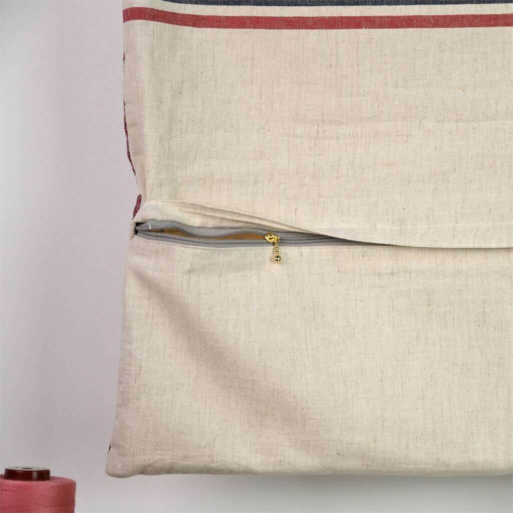 ingriTAO Handcrafted HSTs Patchwork Cushion Cover Pillow Cover - ingriTAO