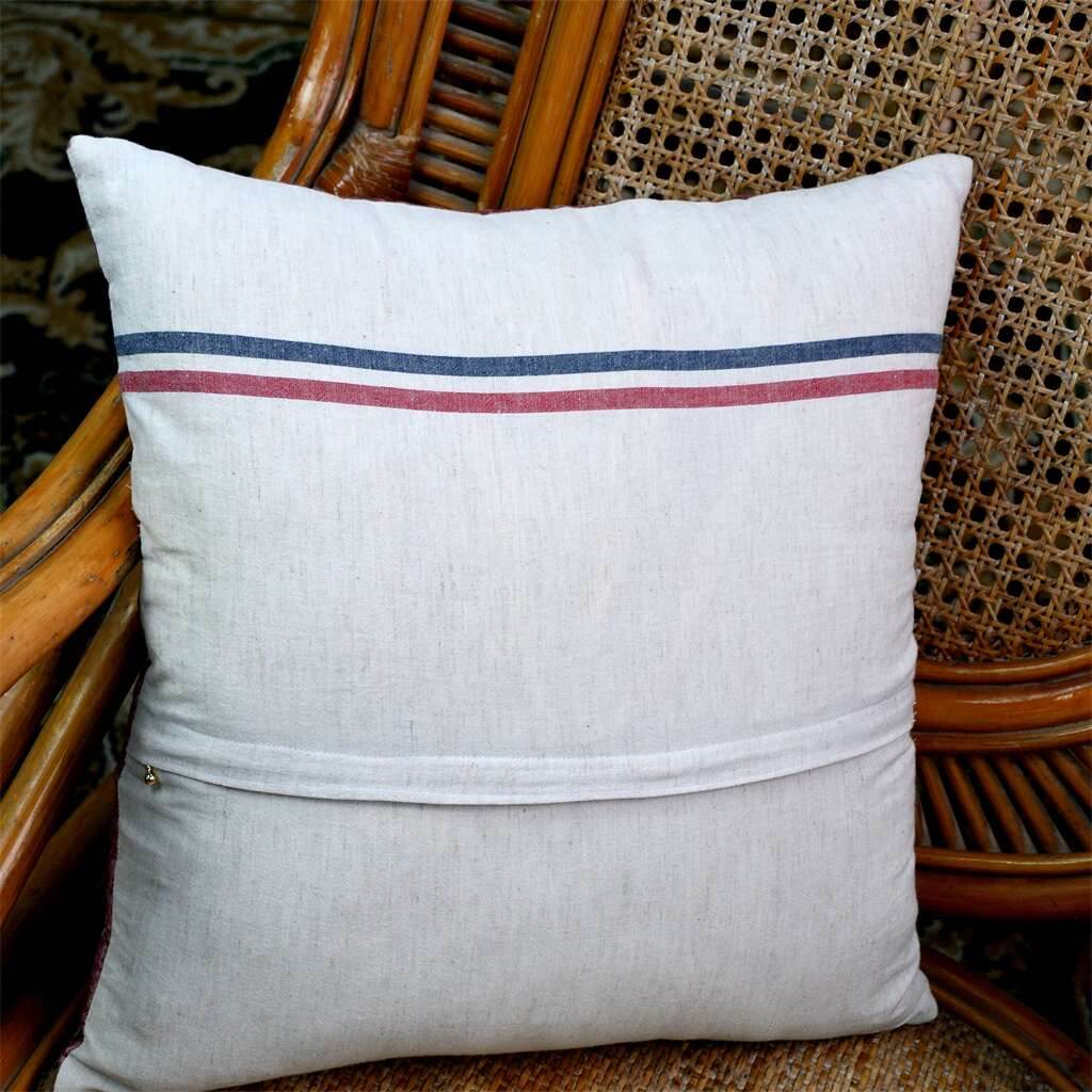 ingriTAO Handcrafted HSTs Patchwork Cushion Cover Pillow Cover - ingriTAO
