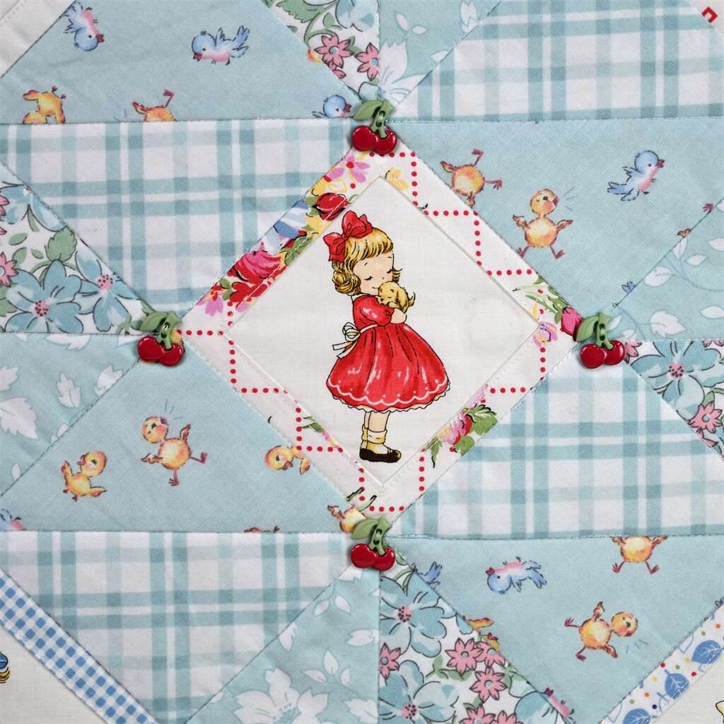ingriTAO Handcrafted Nine - Patches Patchwork Cushion Cover Pillow Cover - ingriTAO