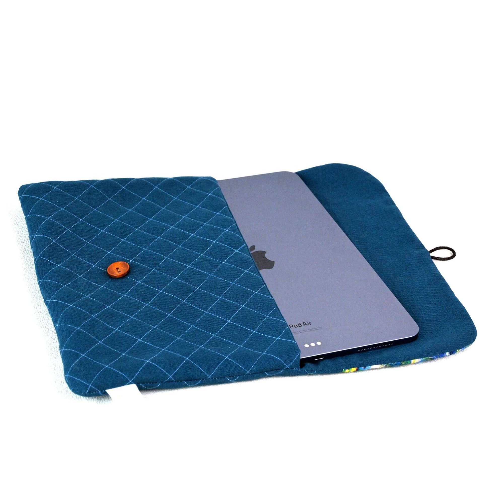 ingriTAO Monet IPAD Quilted Padded Sleeve Ipad Air Capacity- ingriTAO