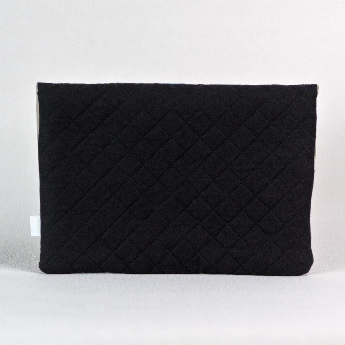 ingriTAO Pop Art iPAD Quilted Padded Sleeve Back Side - ingriTAO