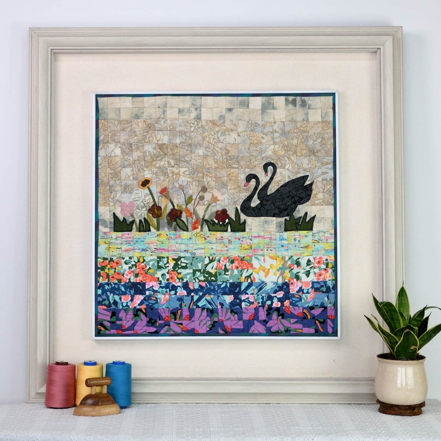 ingriTAO Quilting Art “Harmony in Bloom” - ingriTAO