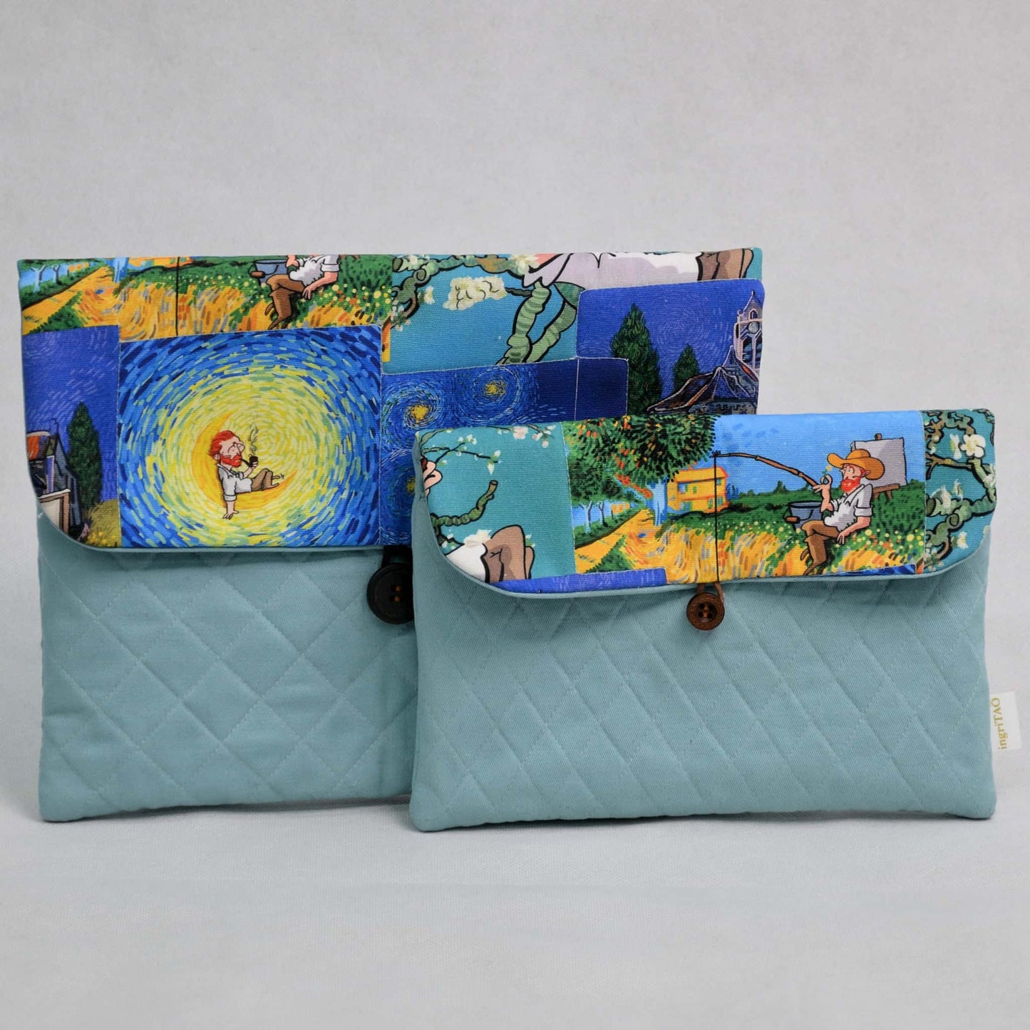 ingriTAO Vincent IPAD Quilted Padded Case Sleeve - ingriTAO