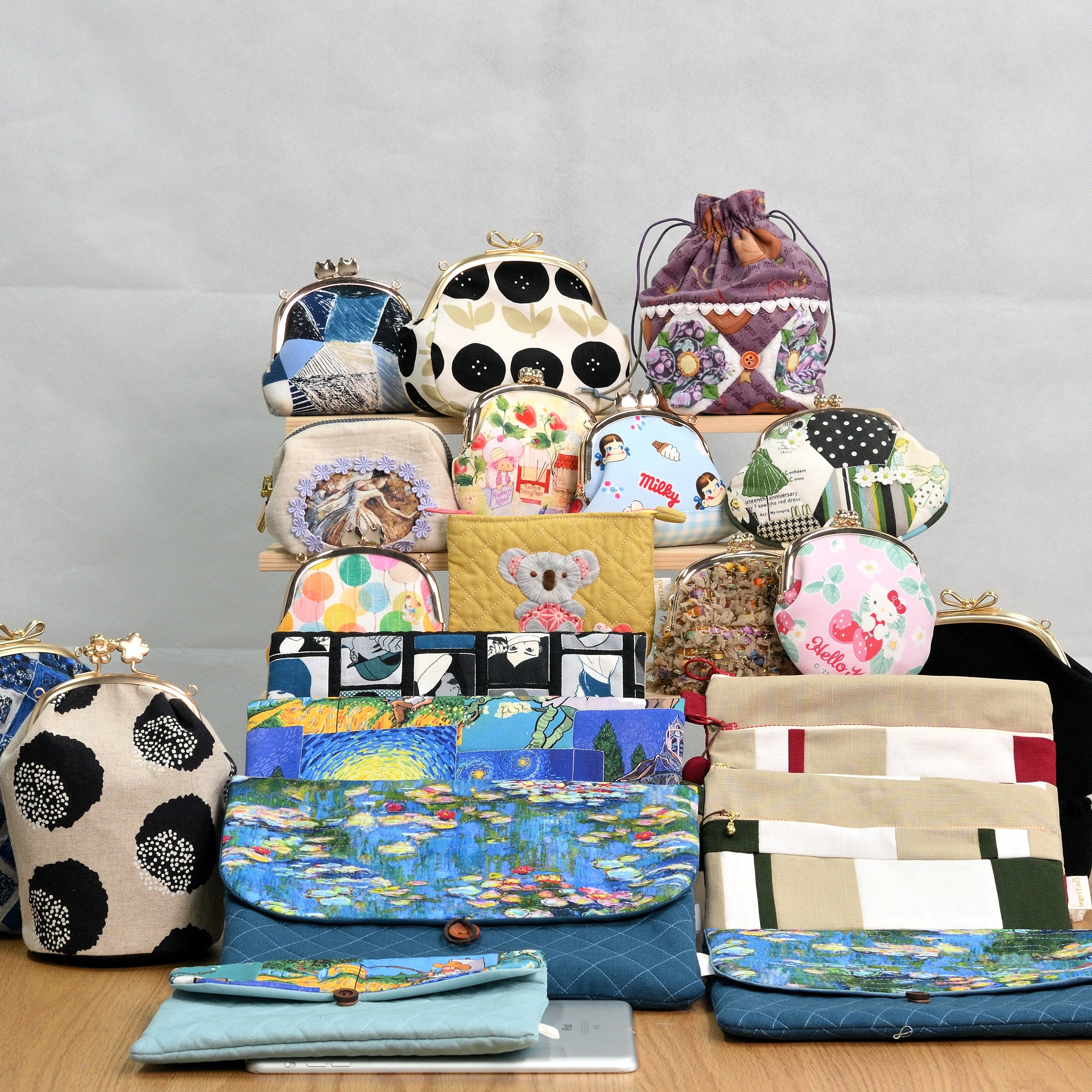 ingriTAO handmade Fabric Crafts Bags