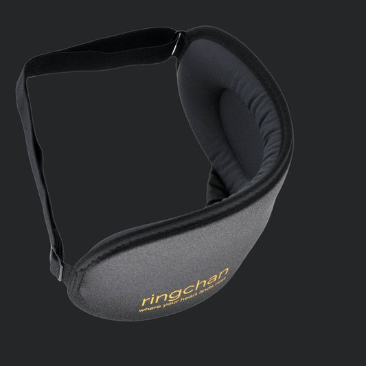 ringchan True Blackout Eye Masks for Sleeping - Jet Black - ingriTAO